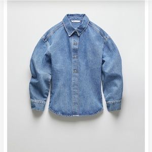 Zara denim shirt